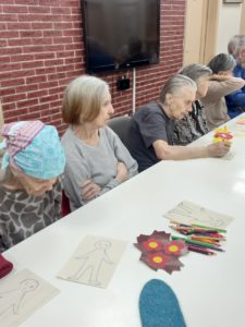 Диагностическое творческое задание для пожилых в пансионатах "ЯЛТА"